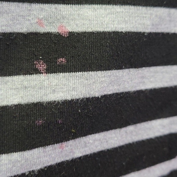 Avenue Gray and Black Stripes Tunic Top Plus Size 30/32 - Picture 8 of 8